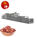 Industrial Tunne Belt Conveyor Microwave Pepper Powder Tea Herbs Leaves Nut Spice Grain Sterilization Dryer Drying  Machine